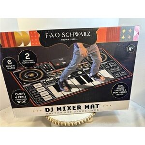 FAO Schwarz Huge Electronic DJ Mixer Mat keyboard